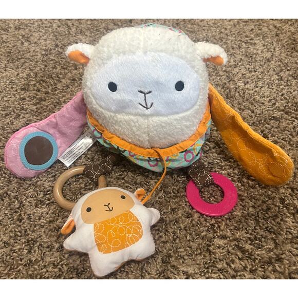 Skip*Hop Hop Hug & Hide Plush Activity Lamb (NEW) - Picture 1 of 4